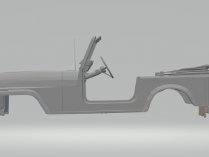 jeep renegade 82 3D-printmodel
