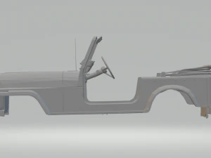 jeep renegade 82 3D Print Model