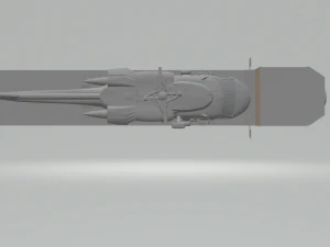 причіпний низькорамний вертолітний транспорт 3D Принт Модель
