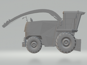 generic forage harvester Model Cetak 3D