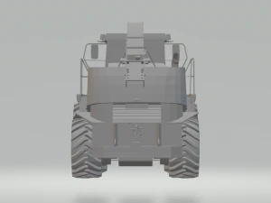 generic forage harvester 3D Print Model