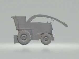 generic forage harvester 3D Print Model