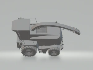 generic forage harvester 3D Print Model