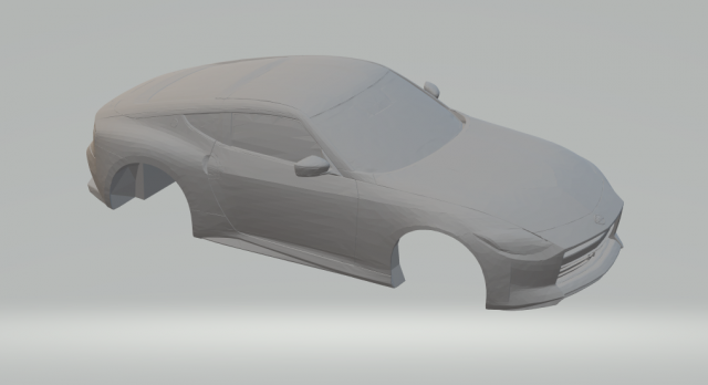 nissan 400z 3D Baskı Modeli .c4d .max .obj .3ds .fbx .stl .blend 