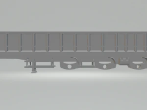 bulk trailer dumper usa 3D Print Model