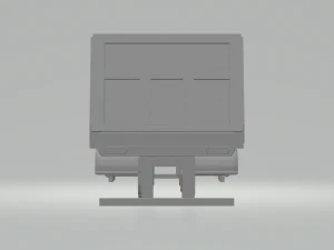 bulk trailer dumper usa 3D Print Model