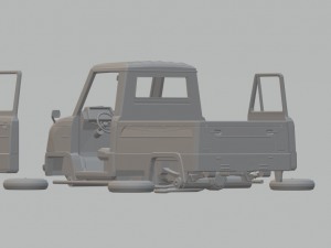honda t360 pick up 3D-printmodel