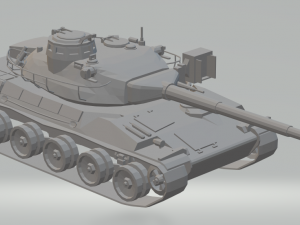miltary tank amx- 30 france Modelo de Impressão 3D