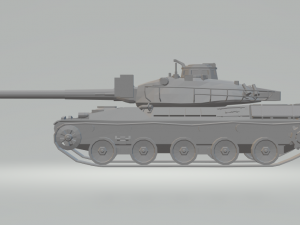 miltary tank amx- 30 france 3D 프린트 모델