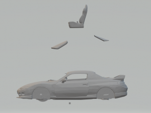 mitisubishi fto 3D Print Model