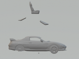 mitisubishi fto 3D Print Model