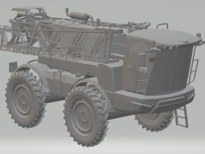 tractor de pulverizaci&oacute;n agr&iacute;cola Modelo de impresión 3D