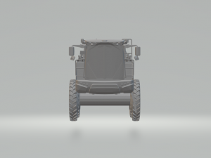 agricultural spray tractor Modello di stampa 3D