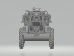 agricultural spray tractor Modello di stampa 3D