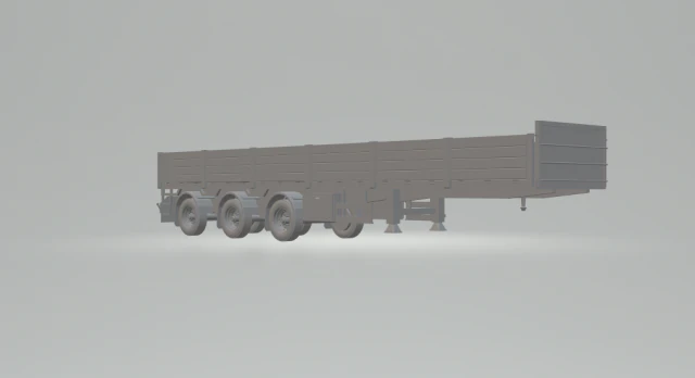 semi trailer europe krone 3D Print Model .c4d .max .obj .3ds .fbx .stl .blend 