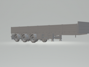 semi trailer europe krone Modelo de impresión 3D