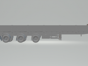 semi trailer europe krone 3D 打印模型