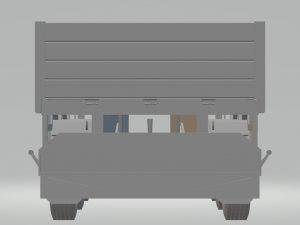 semi trailer europe krone 3D 打印模型