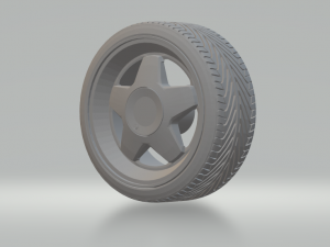 rims borbet vw br 3D प्रिंट मॉडल