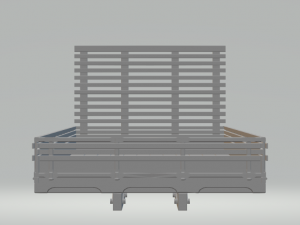 truck grain brazilian implement carroceria carga seca 3D 打印模型