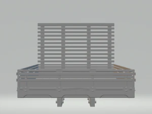 truck grain brazilian implement carroceria carga seca 3D Print Model