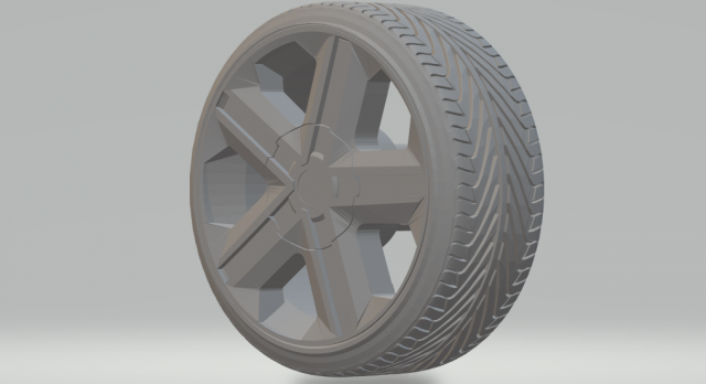 rims chevrolet gsi 3D Baskı Modeli .c4d .max .obj .3ds .fbx .stl .blend 