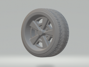 rims cragar 3D Print Model