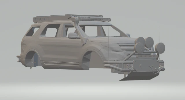 explorer off road 2013 3D Print Model .c4d .max .obj .3ds .fbx .stl .blend 