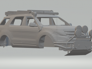 explorer off road 2013 3D Print Model