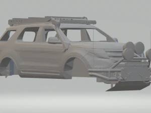 एक्सप्लोरर ऑफ रोड 2013 3D प्रिंट मॉडल