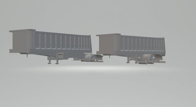 double truck semi trailer bulk trailer dumper usa 3D 打印模型 .c4d .max .obj .3ds .fbx .stl .blend