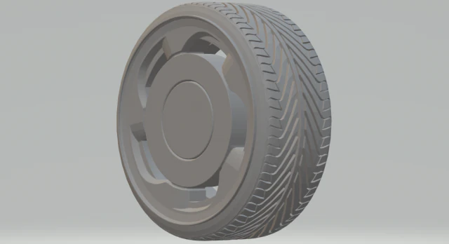 rims vw gol orbital 3D Print Model .c4d .max .obj .3ds .fbx .stl .blend 