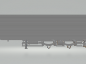 truck trailer brazil Modello di stampa 3D