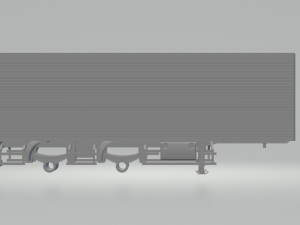 truck trailer brazil Modello di stampa 3D