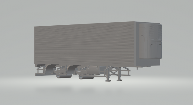 truck trailer brazil refigerator 3D 프린트 모델 .c4d .max .obj .3ds .fbx .stl .blend 