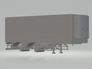 truck trailer brazil refigerator 3D Print Model