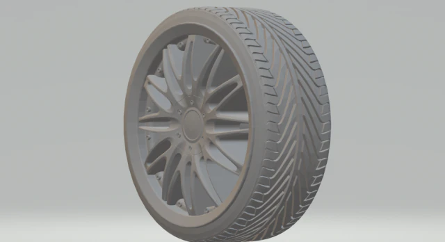 jantes fundidas v45 Modelo de Impressão 3D .c4d .max .obj .3ds .fbx .stl .blend