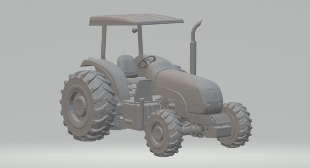 agrale tractor 3D-Druckmodell .c4d .max .obj .3ds .fbx .stl .blend 