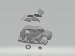 renault clio 94 3D Print Model