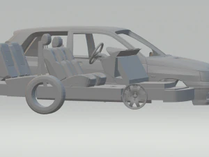 renault clio 94 3D Print Model