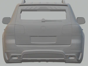 vw touareg 3D Print Model