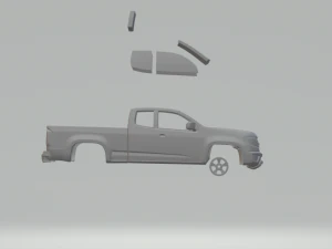 chevrolet colorado 3D Print Model