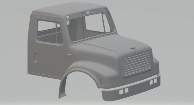 international 4900 3D Print Model .c4d .max .obj .3ds .fbx .stl .blend 