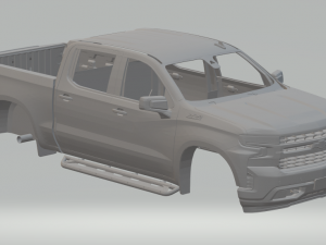 silverado 1500 2020 3D Print Model