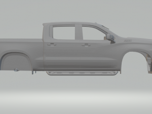 silverado 1500 2020 Modèles 3D en vedette