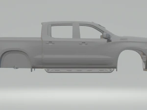 silverado 1500 2020 3D Print Model
