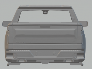 silverado 1500 2020 Modèles 3D en vedette