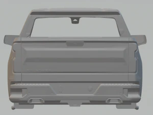 silverado 1500 2020 3D Print Model