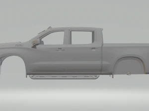 silverado 1500 2020 3D Print Model