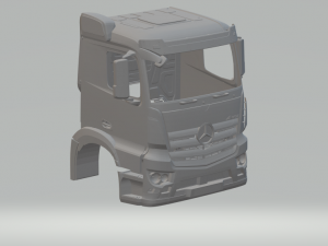 mercedes benz antos 3Dプリントモデル